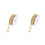 2Pcs Durable Golden Polyester Snowflake Ribbon for Wrapping and Crafts 4