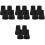 16Pcs Sturdy Trekking Pole Protective Tips Black Walking Stick Feet 5