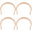 4Pcs DIY Wooden Teapot Handles Easy Replaceable Household Kettle Grip 7