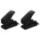 2Pcs Portable Black Manual Hole Puncher for Craft Papers Planner 4