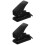 2Pcs Portable Black Manual Hole Puncher for Craft Papers Planner 7