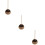 3Pcs Khaki Coconuts Shell Resting Bird House Hanging Nest for Breeding 9