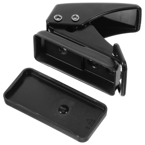 2Pcs Portable Black Manual Hole Puncher for Craft Papers Planner 1