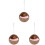 3Pcs Natural Parrot Nest Coconuts Shell Hanging Bird Bed with Pad 4