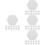 96Pcs Silver Acrylic Mirror Decals Self-Adhesive for Home Decoration 8