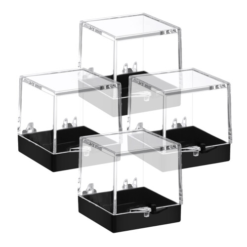 20Pcs Plastic Clear Specimen Storage Boxes Ideal for Mineral Display 2