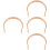 4Pcs DIY Wooden Teapot Handles Easy Replaceable Household Kettle Grip 8