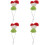 4Pcs Lightweight Small Animal Hat Knitted Hamster Costume 6