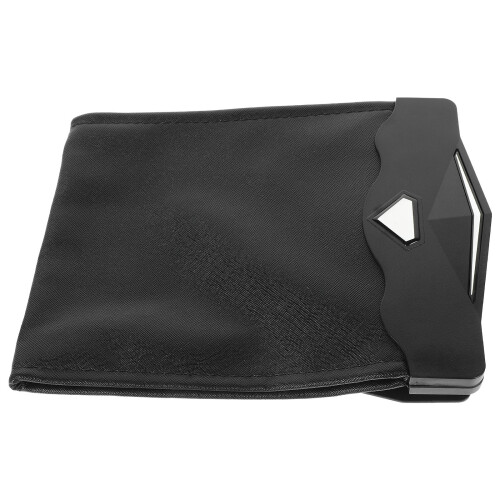 4Pcs Black Car Trash Bag with Light Auto Closure and Organizer 1