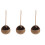 3Pcs Khaki Coconuts Shell Resting Bird House Hanging Nest for Breeding 5