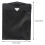 4Pcs Black Car Trash Bag with Light Auto Closure and Organizer 10