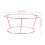 6Pcs Sturdy Pink Metal Bakery Cooling Rack Cooling Rack for Baking 11