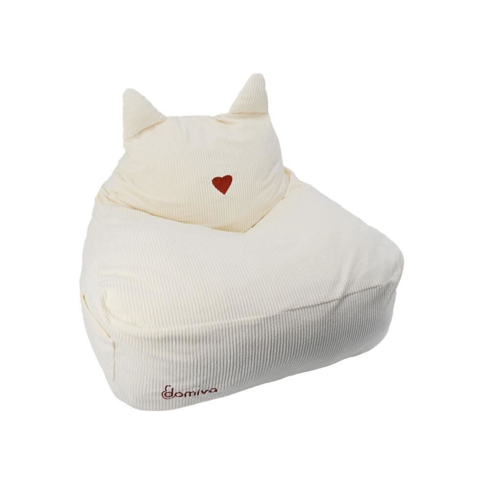 Domiva Pouf - Honey Moon - Corduroy - Soft And Plush - Cat Ears