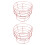 6Pcs Sturdy Pink Metal Bakery Cooling Rack Cooling Rack for Baking 7