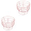 6Pcs Sturdy Pink Metal Bakery Cooling Rack Cooling Rack for Baking 5