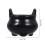 48Pcs Black ABS Miniature Witch Cauldron Storage Pots for Halloween 11
