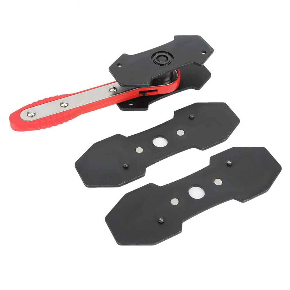 360 Degree Swing Ratchet Brake Caliper Press Tool High Strength Steel Adjustable Spreading Plates Even Force Distribution Universal Fitment Large 9190834124094