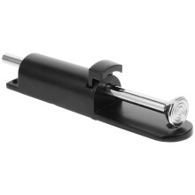 2Pcs Black Zinc Alloy Spring Loaded Gate Latch for Wood Metal Gates