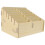 4Pcs Wooden Card Storage Organizer Beige Multi-Grid Game Holder 1