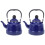 2Pcs Blue Enamel Teakettle Durable Water Boiling Kettle for Kitchen 2