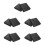 10Pièces Planches Mousse Noires Légeres Pour 6