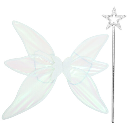 5Sets Decorative White and Wands for Kids Costume