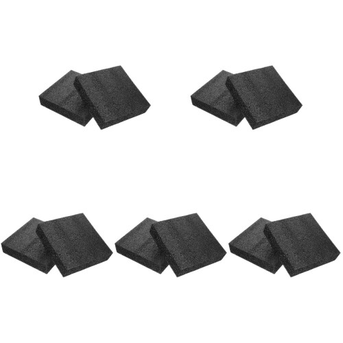 10Pièces Planches Mousse Noires Légeres Pour 2