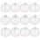 72Pcs Clear Fillable Christmas Tree Decorative Hanging Balls 3