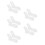 10Pcs Transparent Acrylic Sock Blockers for Knitting DIY Sock Forms 9