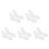 10Pcs Transparent Acrylic Sock Blockers for Knitting DIY Sock Forms 10