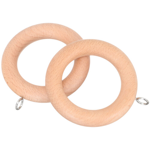 10Pcs Multipurpose Khaki Curtain Rings for Decorative Hanging 1