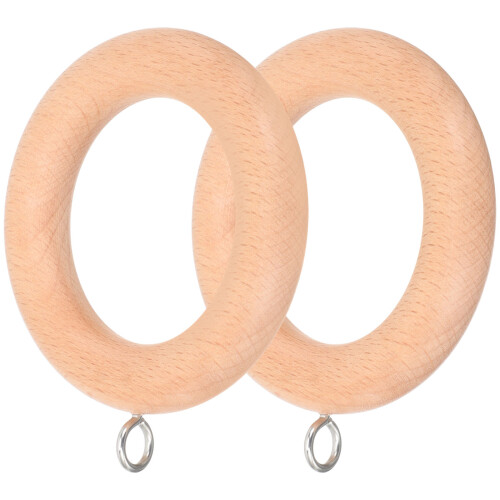 10Pcs Multipurpose Khaki Curtain Rings for Decorative Hanging 2