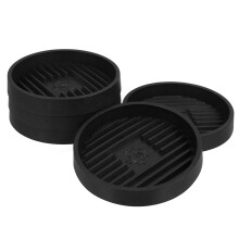 15Pcs Black Plastic Planter Saucers Convenient Trays for Home Plants