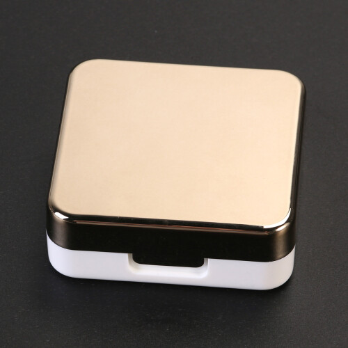 2Pcs Lens Case Box Gold Mini Container for Secure Lens Storage 1