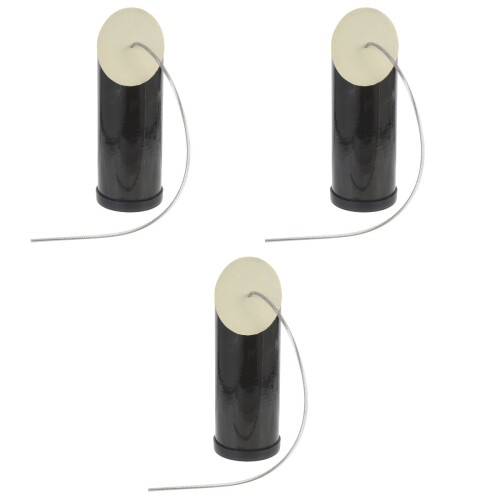 3Pcs Educational Kids Spring Drum Toy Black Musical Percussion 2