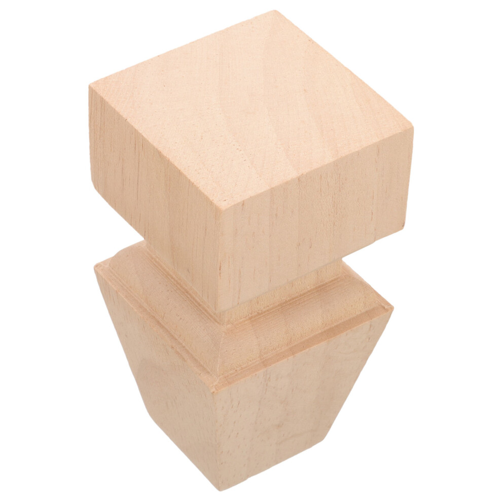 3Pcs Wooden Furniture Legs Feet Khaki For Sofas Tables Cabinets 3011102292566