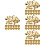 200Sets Compact Locking Pin Backs Gold for Enamel Pins Brooch Tie Tack 6