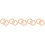 10Pcs Multipurpose Khaki Curtain Rings for Decorative Hanging 11