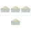 4Pcs Breathable Cotton Small Hideaway Play & Rest Tent 3