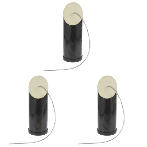 3Pcs Educational Kids Spring Drum Toy Black Musical Percussion 1