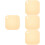 4Pcs Non-Stick Orange Cutting Boards for Kitchen Meat and Fruit Prep 7