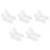 10Pcs Transparent Acrylic Sock Blockers for Knitting DIY Sock Forms 8