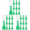60Pcs Plastic Tools for Scratch Cards Comfortable Green Design 4