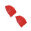 20Pcs Red Glitter Sponge Paper DIY Crafting Sheets Self-Adhesive 6