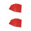 20Pcs Red Glitter Sponge Paper DIY Crafting Sheets Self-Adhesive 4