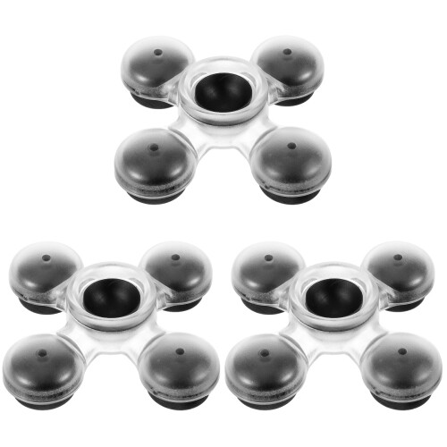 3Pcs Cello Bottom Support Pad Rubber ABS Multi Color Durable Accessory 2