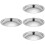 4Pcs Rust-Resistant Stainless Steel Pot Lid Set with Bakelite Knobs 6