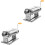 2Pcs Hand Crank Clay Roller Machine Silver Polymer Clay Craft Tool 4
