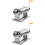 2Pcs Hand Crank Clay Roller Machine Silver Polymer Clay Craft Tool 6