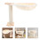 2Sets Beige Kattenhangmat Kattenbed Multifunctioneel Lintstof 9